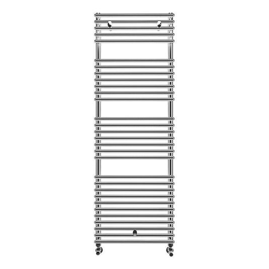 Ruby Mac Round Ladder Radiator (500x1450mm) - Chrome - RUBY108540 - Envy Bathrooms Ltd