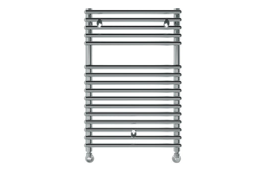 Ruby Mac Round Ladder Radiator (500x730mm) - Chrome - RUBY108538 - Envy Bathrooms Ltd