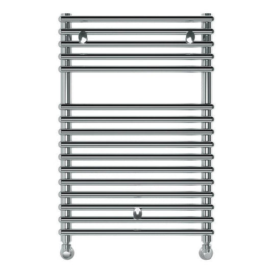 Ruby Mac Round Ladder Radiator (500x730mm) - Chrome - RUBY108538 - Envy Bathrooms Ltd