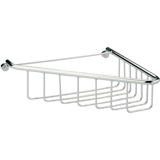 Ruby Maisie 1-Tier Corner Shower Caddy - Chrome - RUBY101696 - Envy Bathrooms Ltd