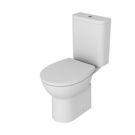 Ruby Marley Close Coupled Rimless WC & Soft Close Seat - RUBY108878 - Envy Bathrooms Ltd
