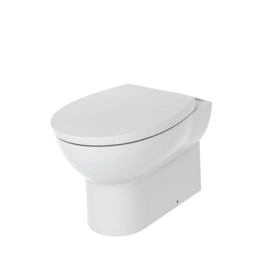 Ruby Marley Rimless Back To Wall WC & Soft Close Seat - RUBY108879 - Envy Bathrooms Ltd