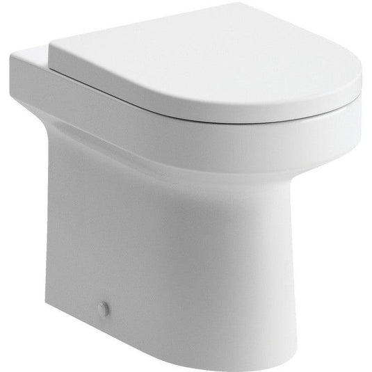 Ruby Missy Rimless Back To Wall WC & Soft Close Seat - RUBY1935 - Envy Bathrooms Ltd