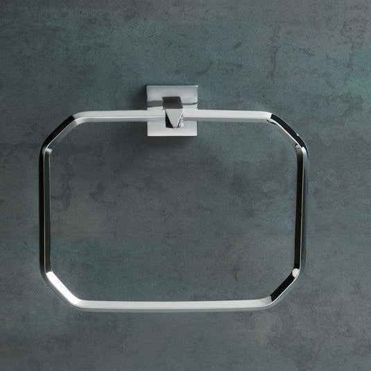 Ruby Missy Towel Ring - Chrome - RUBY101669 - Envy Bathrooms Ltd