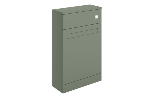 Ruby Mocha 500mm Floor Standing WC Unit - Matt Reed Green - RUBY108524 - Envy Bathrooms Ltd