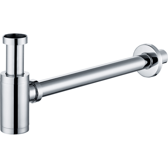 Ruby Modern Round Bottle Trap - Chrome - RUBY105822 - Envy Bathrooms Ltd