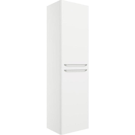 Ruby Nova 454mm Wall Hung 2 Door Tall Unit - White Gloss - RUBY104099 - Envy Bathrooms Ltd