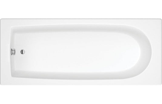 Ruby Oakley Round Single End SUPERCAST 1600x700x550mm 0TH Bath w/Legs - RUBY105636 - Envy Bathrooms Ltd