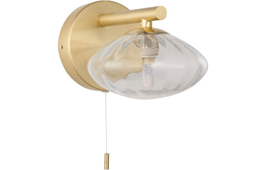 Ruby Oakley Wall Light - Brushed Brass - RUBY106310 - Envy Bathrooms Ltd