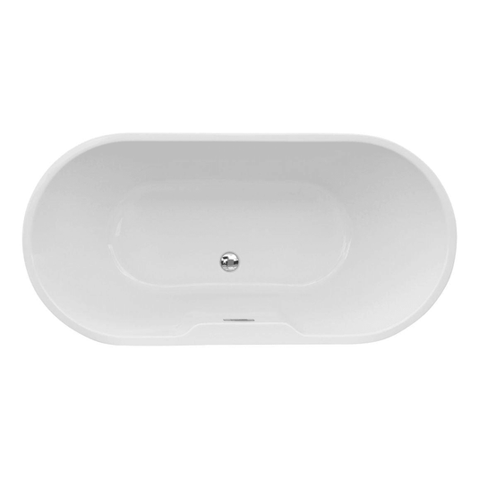 Ruby Olive Freestanding 1655x745x580mm 0TH Bath - Black - RUBY104126 - Envy Bathrooms Ltd