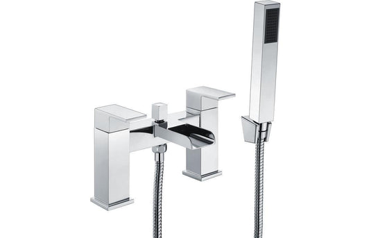 Ruby Oreo Bath/Shower Mixer - Chrome - RUBY105716 - Envy Bathrooms Ltd