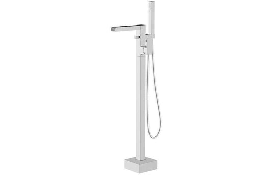 Ruby Oreo Floor Standing Bath/Shower Mixer - Chrome - RUBY105717 - Envy Bathrooms Ltd