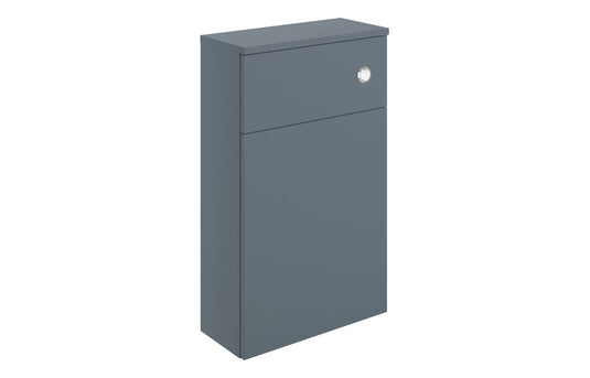 Ruby Oscar 503mm Floor Standing WC Unit - Matt Storm Blue - RUBY108483 - Envy Bathrooms Ltd