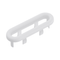 Ruby Oval Overflow Ring | White | RUBY106332