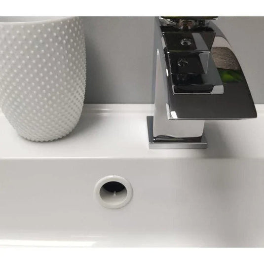 Ruby Overflow Ring for Resin Basins - White - RUBY108658 - Envy Bathrooms Ltd