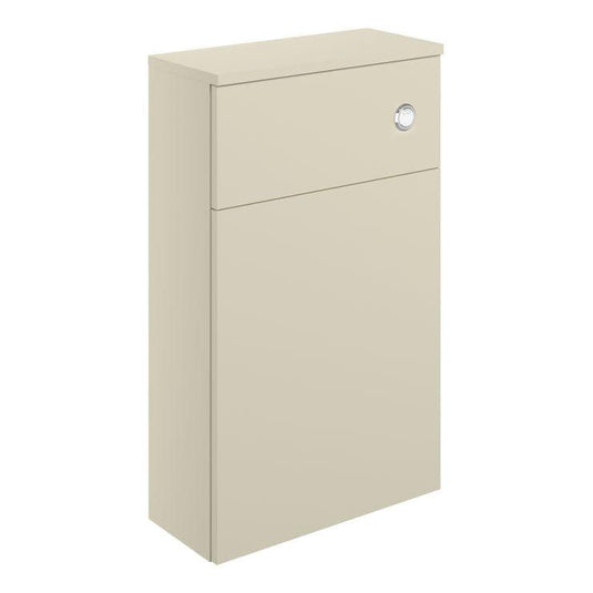 Ruby Paisley 500mm WC Unit - Matt Cotton & Oak Effect - RUBY108461 - Envy Bathrooms Ltd