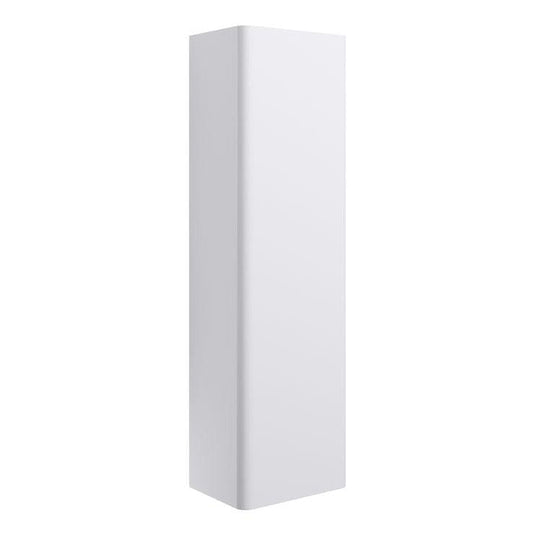 Ruby Penny 350mm Wall Hung 1 Door Tall Unit - Matt White - RUBY108924 - Envy Bathrooms Ltd