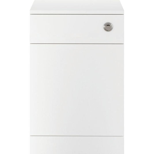 Ruby Ranger 500mm WC Unit & BTW Pan Pack - White Gloss - RUBY102951 - Envy Bathrooms Ltd