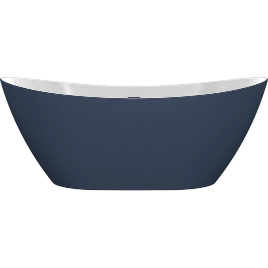 Ruby Raven Freestanding 1700x780x690mm Bath - Matt Blue - RUBY105586 - Envy Bathrooms Ltd