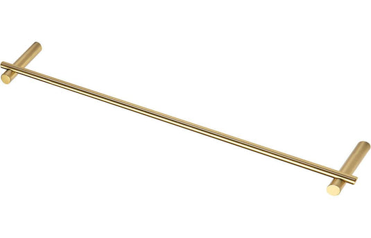 Ruby Remi 45cm Towel Rail - Brushed Brass - RUBY105479 - Envy Bathrooms Ltd