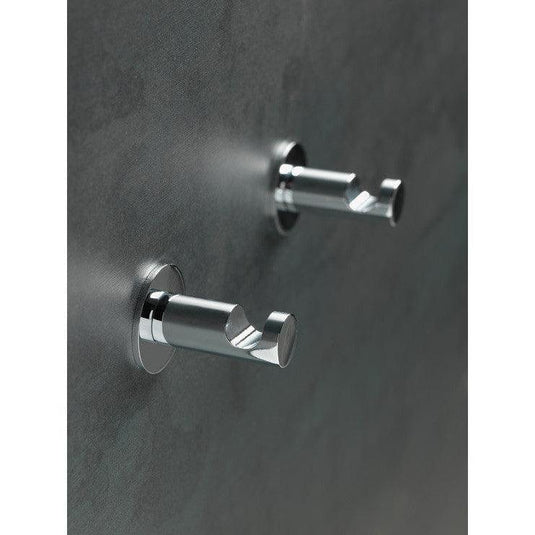 Ruby Remi Robe Hook - Chrome - RUBY101678 - Envy Bathrooms Ltd