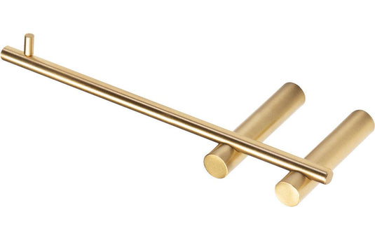 Ruby Remi Toilet Roll Holder - Brushed Brass - RUBY105484 - Envy Bathrooms Ltd