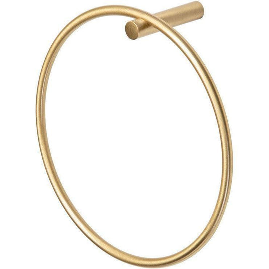 Ruby Remi Towel Ring - Brushed Brass - RUBY105480 - Envy Bathrooms Ltd