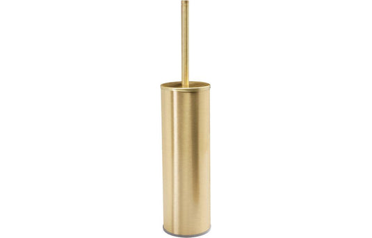 Ruby Remi Wall Mounted Toilet Brush Holder - Brushed Brass - RUBY105485 - Envy Bathrooms Ltd