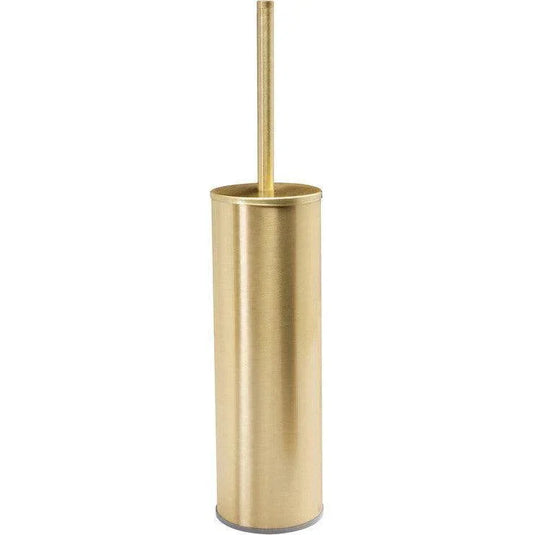 Ruby Remi Wall Mounted Toilet Brush Holder - Brushed Brass - RUBY105485 - Envy Bathrooms Ltd