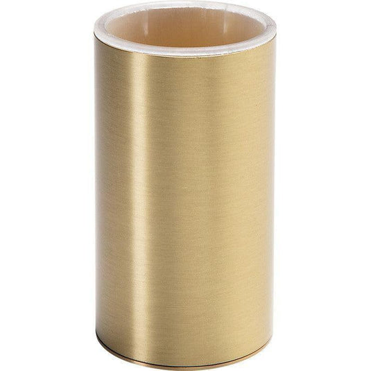 Ruby Remi Wall Mounted Tumbler - Brushed Brass - RUBY105481 - Envy Bathrooms Ltd