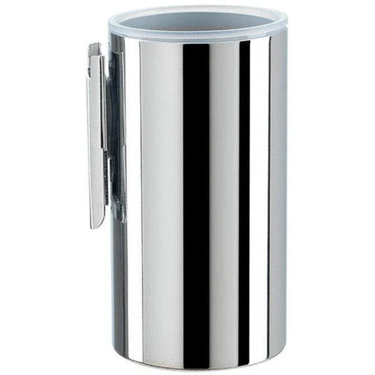 Ruby Remi Wall Mounted Tumbler - Chrome - RUBY101676 - Envy Bathrooms Ltd