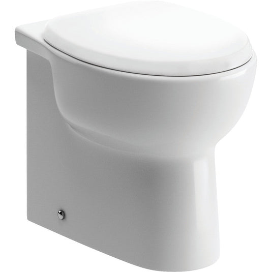 Ruby River Back To Wall WC & Soft Close Seat - RUBY1933 - Envy Bathrooms Ltd