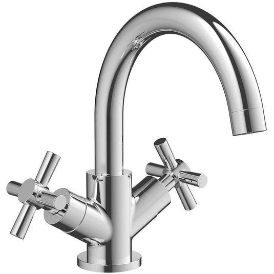 Ruby Rocky Basin Mixer - Chrome - RUBY105762 - Envy Bathrooms Ltd