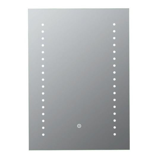 Ruby Roland 500x700mm Rectangle Front-Lit LED Mirror - RUBY108106 - Envy Bathrooms Ltd