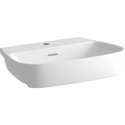Ruby Roo 495x415mm 1TH Semi Recessed Basin - RUBY106136 - Envy Bathrooms Ltd