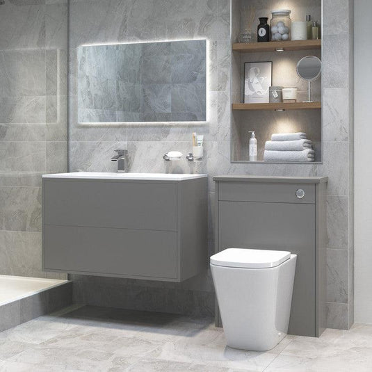 Ruby Roo Rimless Back To Wall Short Projection WC & Soft Close Seat - RUBY106148 - Envy Bathrooms Ltd