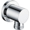 Ruby Round Wall Outlet Elbow | Chrome | RUBY105876