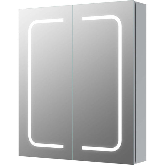 Ruby Roxie 600mm 2 Door Front-Lit LED Mirror Cabinet - RUBY106296 - Envy Bathrooms Ltd