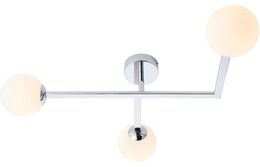 Ruby Roxie Ceiling Light - Chrome - RUBY106305 - Envy Bathrooms Ltd