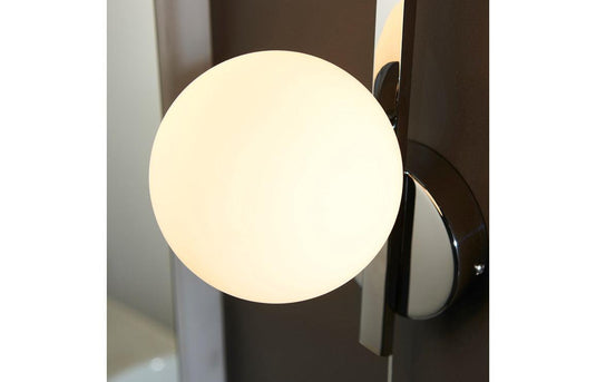 Ruby Roxie Wall Light - Chrome - RUBY106306 - Envy Bathrooms Ltd