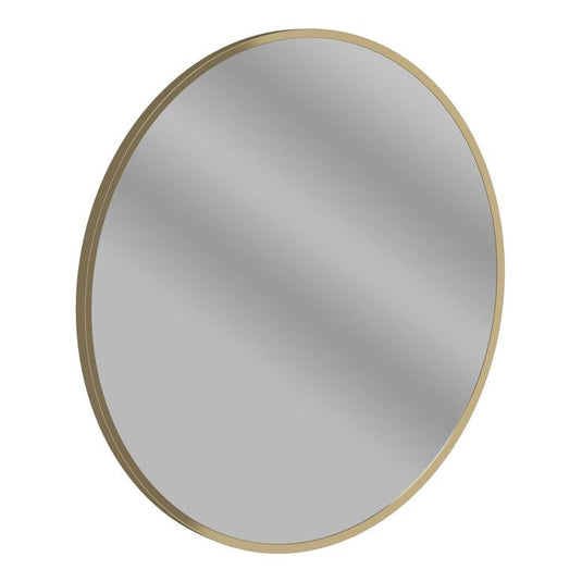 Ruby Sadie 500mm Round Mirror - Brushed Bronze - RUBY109003 - Envy Bathrooms Ltd