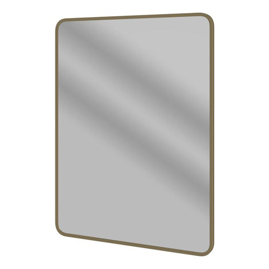 Ruby Sadie 600x800mm Rectangle Mirror - Brushed Bronze - RUBY109008 - Envy Bathrooms Ltd