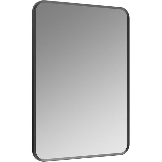 Ruby Sadie 600x800mm Rectangle Mirror - Matt Black - RUBY106269 - Envy Bathrooms Ltd