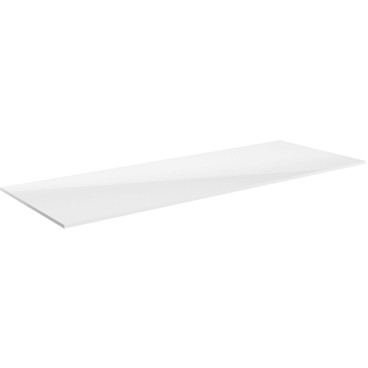 Ruby Sasha 1205mm Laminate Worktop - White Gloss - RUBY101535 - Envy Bathrooms Ltd