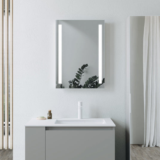 Ruby Scout 500x700mm Rectangle Front-Lit LED Mirror - RUBY106273 - Envy Bathrooms Ltd