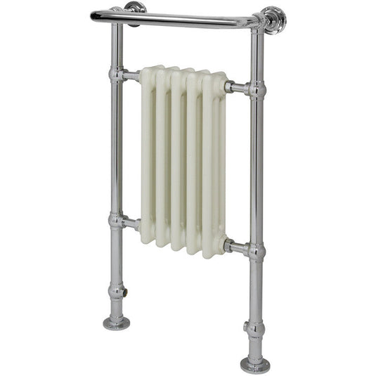 Ruby Shelby Traditional Radiator (538x965x230mm) - White - RUBY103009 - Envy Bathrooms Ltd