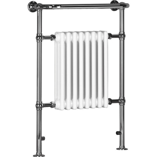 Ruby Shelby Traditional Radiator (673x965x230mm) - White - RUBY103008 - Envy Bathrooms Ltd