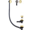 Ruby Sprung Bath Waste & Overflow | Brushed Brass | RUBY105815