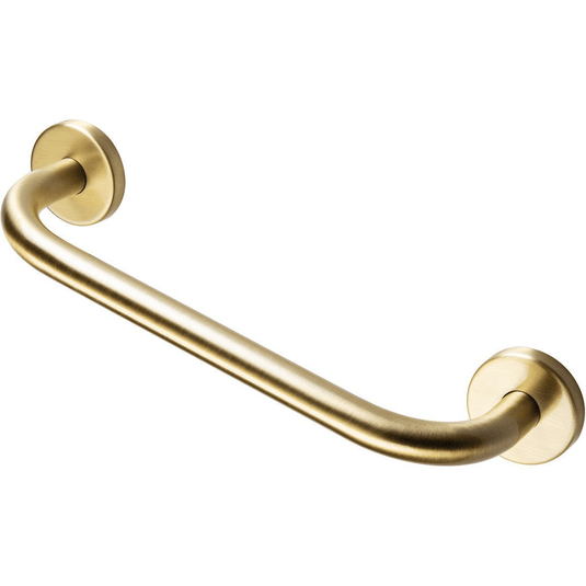 Ruby Straight 64cm Grab Rail - Brushed Brass - RUBY105495 - Envy Bathrooms Ltd