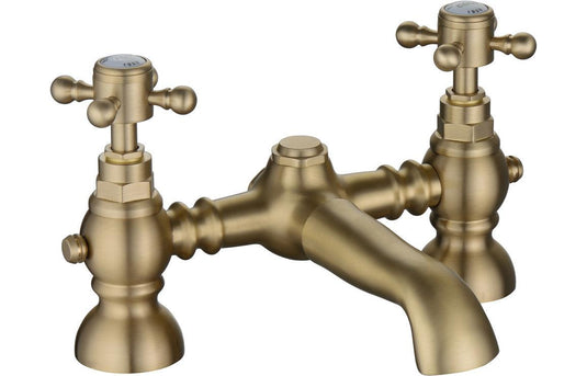 Ruby Thor Bath Filler - Brushed Brass - RUBY106801 - Envy Bathrooms Ltd